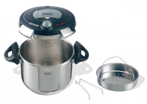 Beem Omni 10 Liter Schnellkochtopf 24cm Induktion & D&auml;mpfer