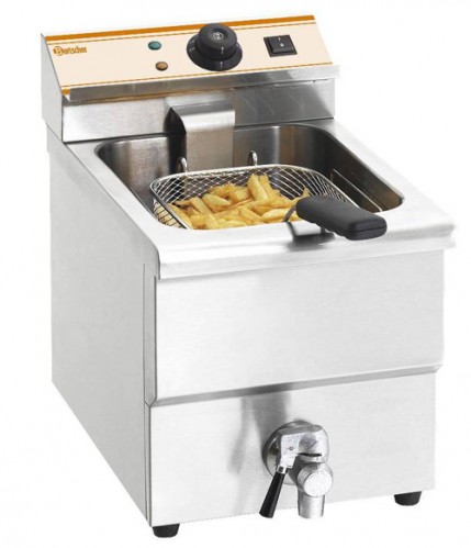 Bartscher A150.107 Elektro Friteuse 8 Liter Edelstahl Imbiss