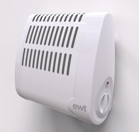 EWT 120939 Frostschutzkonvektor Clima 460 T 600 Watt wei&szlig;
