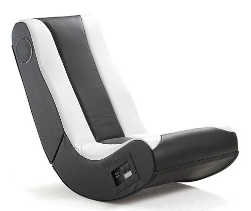Musicrocker Modell Trend Schwarz/Wei&szlig; (Gamingchair, 2.1 Stereosystem)