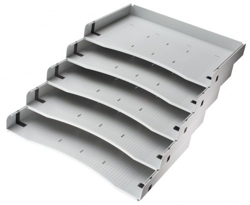 Hammerbacher Container Solid 42,8 x 58 x 59 cm, Rollcontainer mit 1 Schublade und H&auml;ngeregister Auszug abschlie&szlig;bar