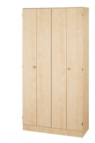 Hammerbacher B&uuml;roschrank von Schrankwandsystem Solid 100 x 42 x 200,4 cm Schrank mit 5 F&auml;cher und Faltt&uuml;ren abschlie&szlig;bar