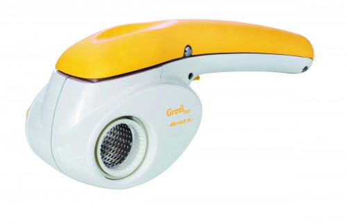 Ariete 443 21 Grati Top Elektrische Hartk&auml;se Reibe 1500 mA/h in Gelb