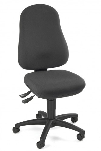 Topstar Point 60 Stoff B&uuml;rostuhl Drehstuhl Chefsessel Athrazit