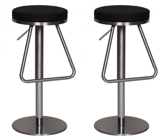 2X M6 TABOURET DE BAR ACIER INOX CHAISE FAUTEUIL CUISINE SIMILI CUIR 2X M6 TABOURET DE BAR ACIER INOX CHAISE FAUTEUIL CUISINE SIMILI CUIR