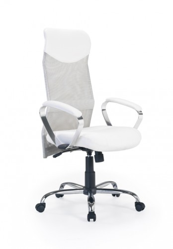 Easychair Design Chefsessel Markesa Exclusiv B&uuml;rostuhl Drehstuhl Wei&szlig; h&ouml;henverstellbar