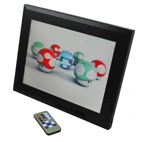 C&D AMSTYLE 31cm 12,1 Zoll digitaler LCD Fotorahmen Video/MP3 Bilderrahmen