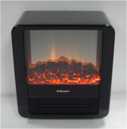 EWT Mini Cube Kaminfeuer Elektro Kamin Kaminofen schwarz