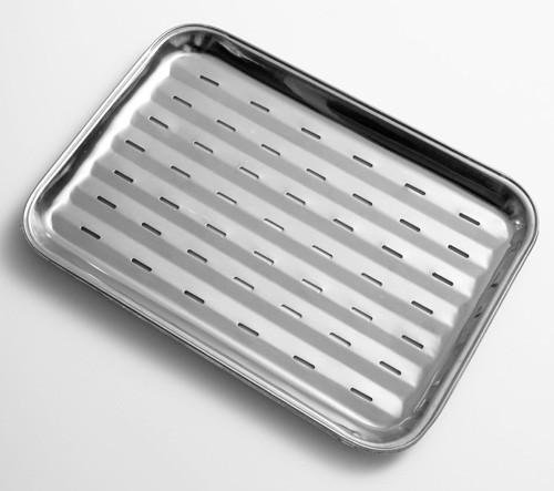 Landmann Grillschale Feuerschale Edelstahl eckig 32,7 x 24,7cm