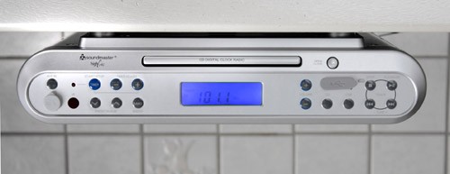 Soundmaster UR2150USB K&uuml;chen Unterbauradio CD MP3 Radio K&uuml;chenradio silber