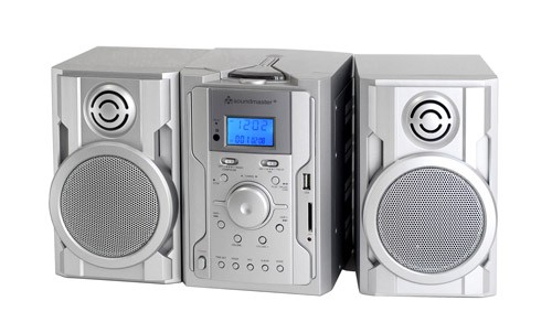 Soundmaster MDV8700 Design Stereoanlage USB SD DVD CD MP3 Player Radio