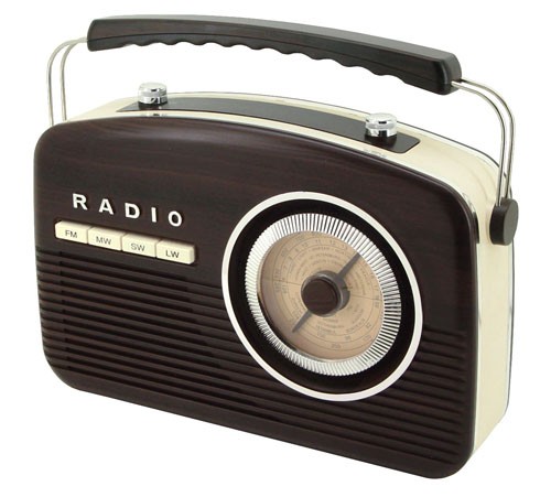 Soundmaster TR60 4 Band Retro Radio Braun