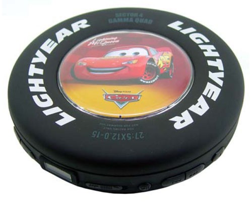 Soundmaster C100CDE Disney Cars tragbarer CD-Player CD-Spieler mit LCD-Display