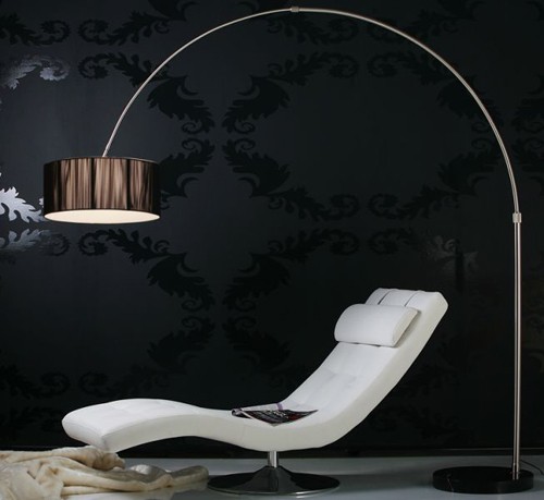 Invicta Interior AMSTYLE Design Bogenleuchte Extenso 210cm Bogenlampe Standlampe