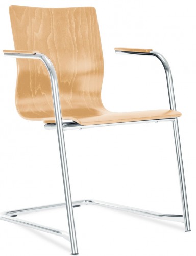 Nowy Styl Espacio Swing Freischwinger Buche Besucherstuhl Stuhl Konferenzstuhl
