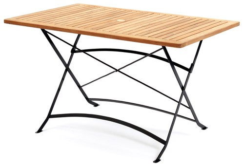 Belardo APATURA Gartentisch 130 x 80 cm Klapptisch rechteckig aus Teakholz