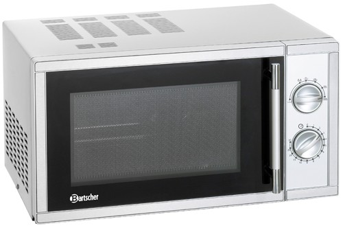 Bartscher Edelstahl Mikrowelle Microwelle 22l 900W