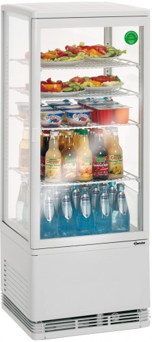 Bartscher 700.198G Mini-K&uuml;hlvitrine 98l wei&szlig;