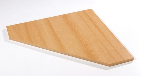Amstyle Design Eckverbindung Energy f&uuml;r Schreibtisch Buche Eckschreibtisch