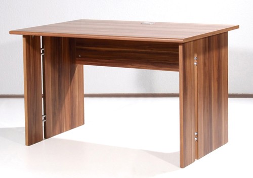 Amstyle Design Arbeitstisch Energy Computertisch 120x75cm Walnuss Schreibtisch