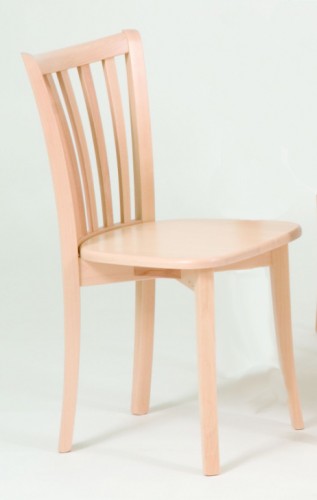 Josef Hoffmann Tischfabrik Design Stuhl Natalie Esszimmerstuhl K&uuml;chenstuhl aus Buche ahornfarbig