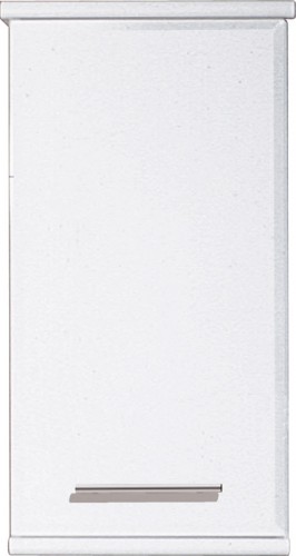 Amstyle Design H&auml;ngeschrank Blitz Wandschrank f&uuml;r Badezimmer Badezimmerschrank Badschrank Wei&szlig; Hochglanz