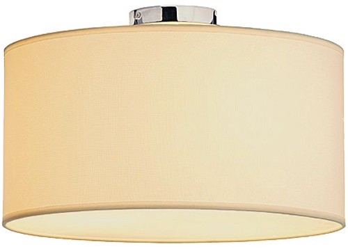 SLV SOPRANA CL-1 Deckenleuchte rund aus Stoff, Beige 230V