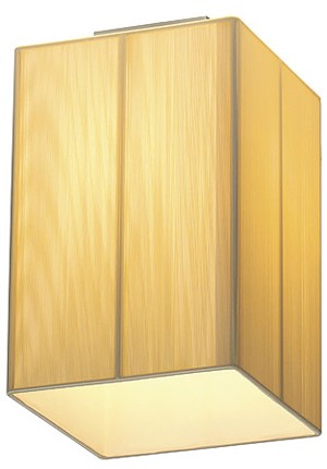 SLV LASSON CL-1 Deckenleuchte quatdratisch Beige Stoff 230V