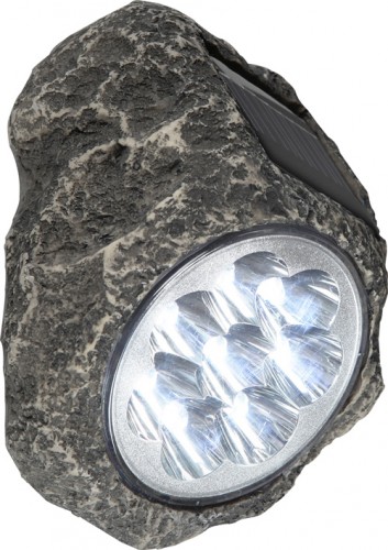 GLOBO Stein Solar LED Wandstrahler Aussenleuchte