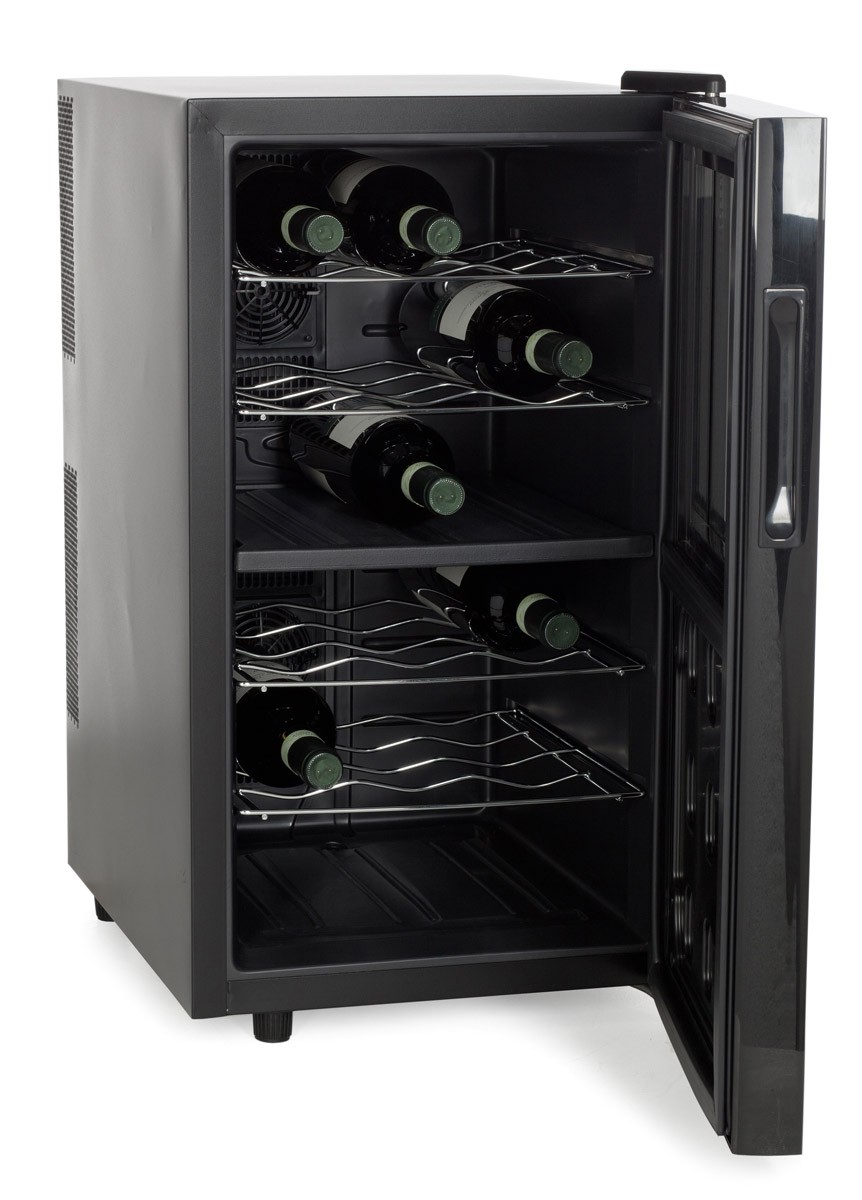 AMSTYLE WINE BEER 18 BOTTLE REFRIGERATOR 48l MINI BAR COOLER FRIDGE NEW EEC "C" eBay