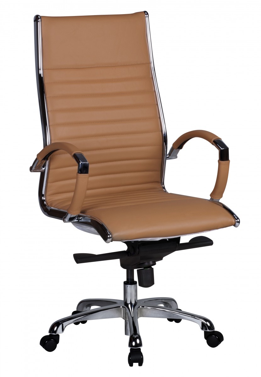 AMSTYLE Chefsessel Salzburg 1 Leder caramel Bürostuhl 5-Punkt Mechanik Drehstuhl | eBay