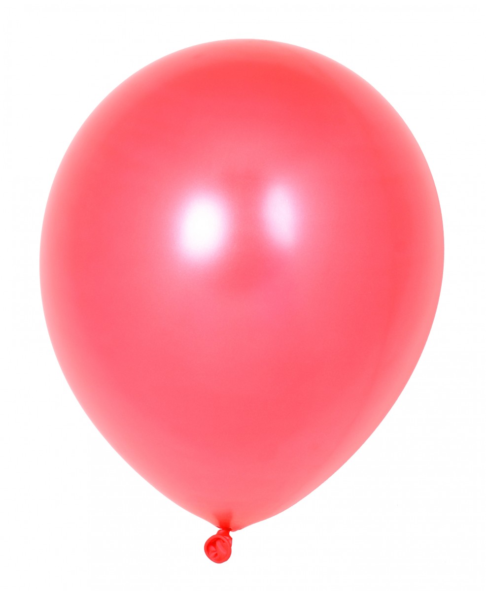 100 Luftballons rot Partyballons Ø30,5cm Ballons metallic Geburtstag